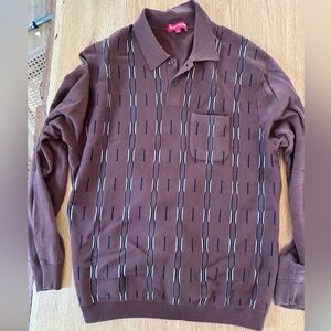 Supreme bowling sweater. BROWN SIZE XL